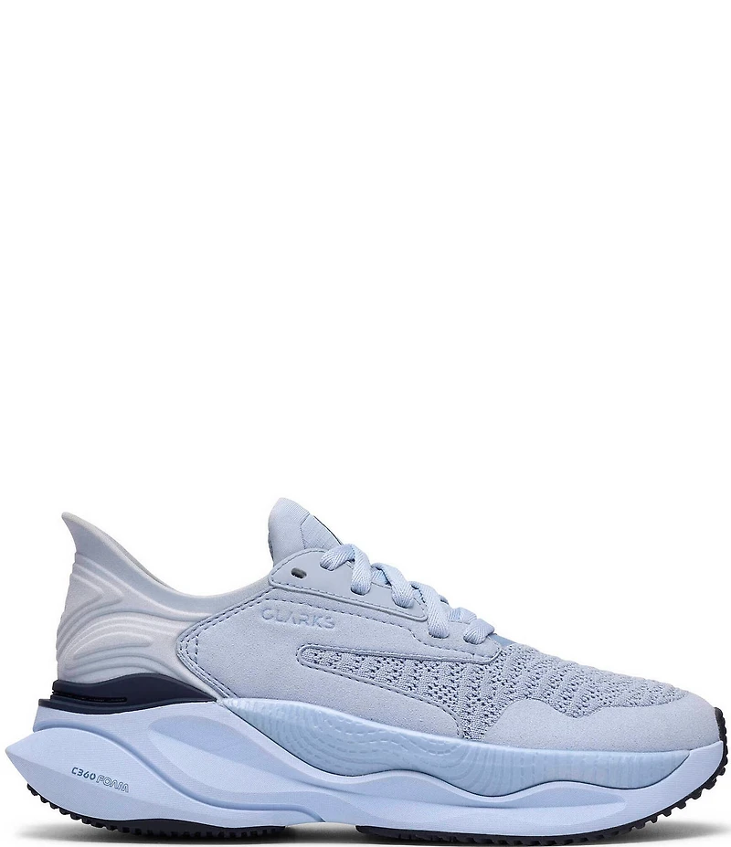 Clarks Women's Clarks Pace Woven Knit Walking Sneakers