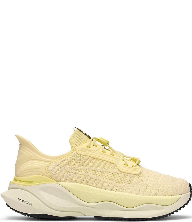 Clarks Women's Pace Rise Knit Toggle Lace Sneakers