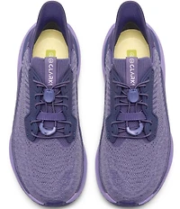 Clarks Women's Pace Rise Knit Toggle Lace Sneakers