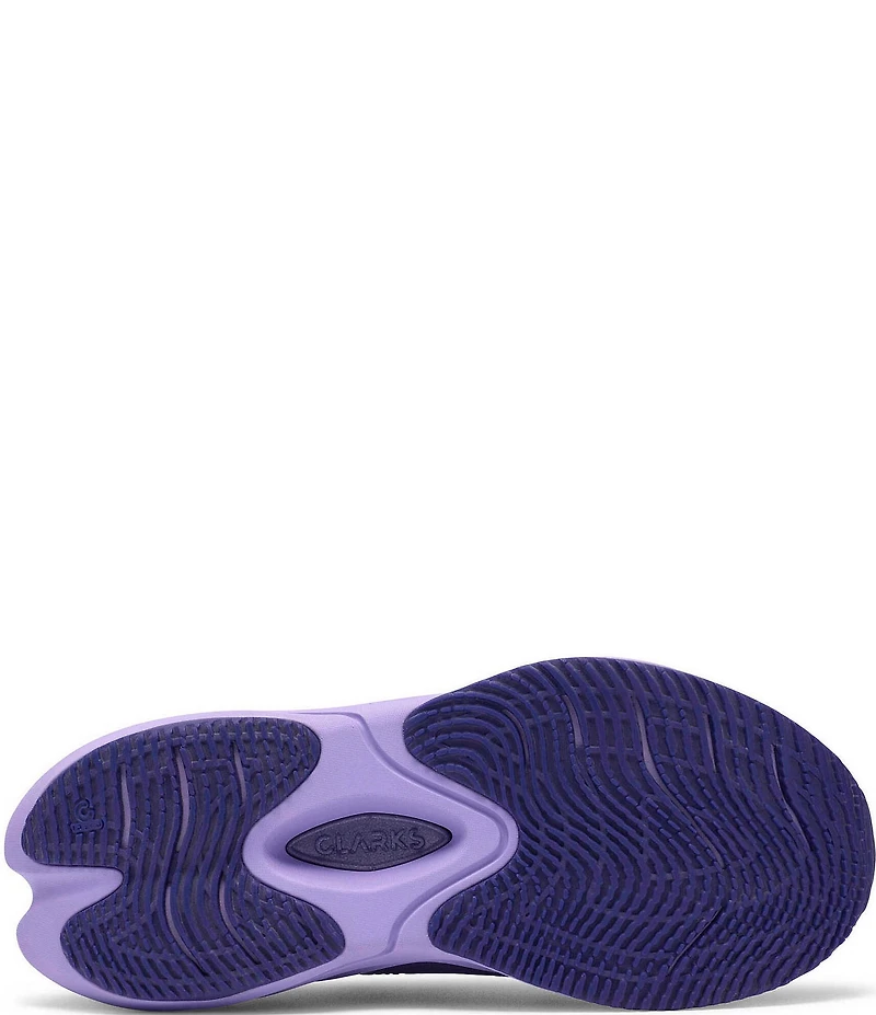 Clarks Women's Pace Rise Knit Toggle Lace Sneakers