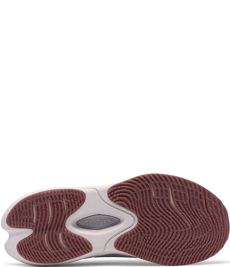 Clarks Women's Pace Rise Knit Toggle Lace Sneakers