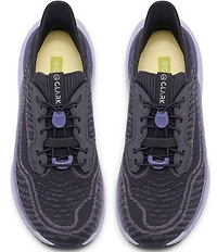 Clarks Women's Pace Rise Knit Toggle Lace Sneakers