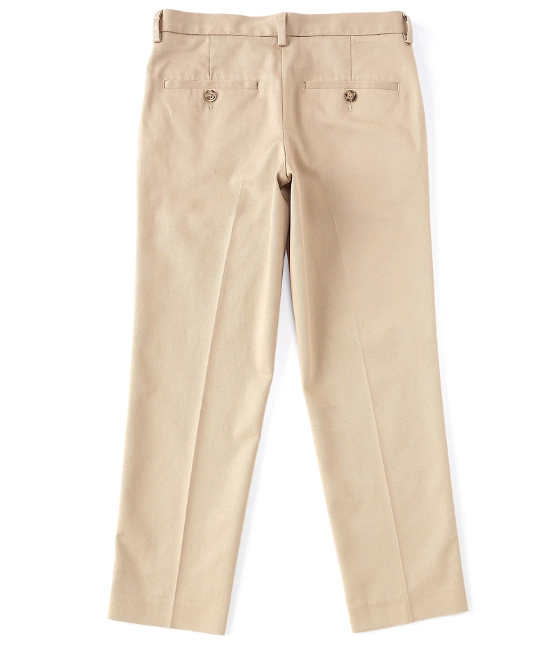Class Club Big Boys Husky Non-Iron Stretch Twill Pants