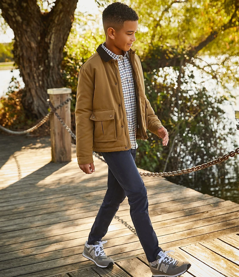 Class Club Big Boys Casual Stretch Twill Pants