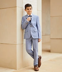 Class Club Big Boys Chambray Blazer
