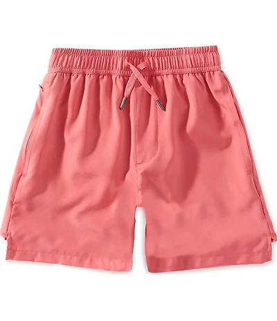 Class Club Big Boys Drawstring Elastic Waist Lined Shorts