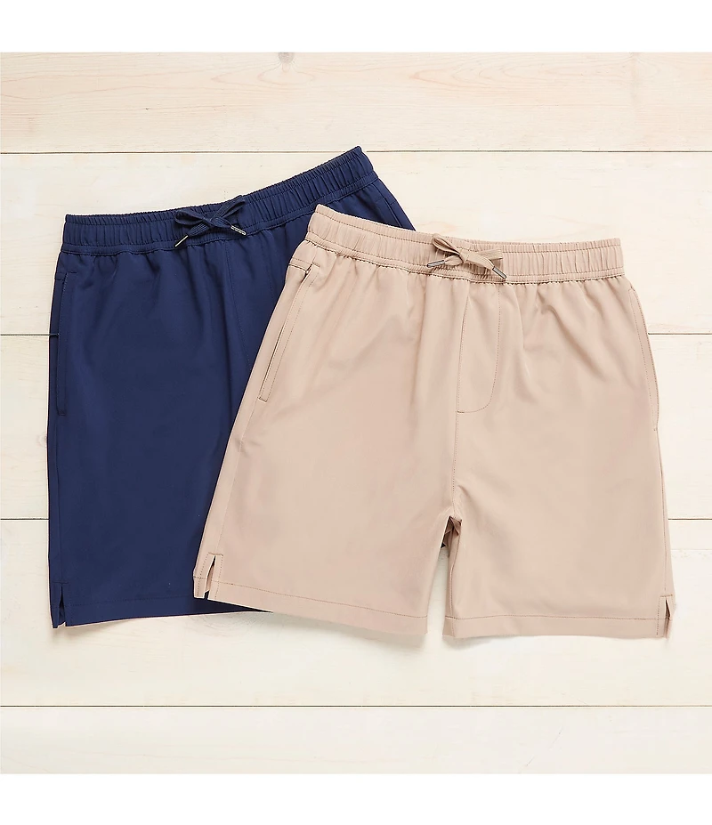 Class Club Big Boys Drawstring Elastic Waist Lined Shorts
