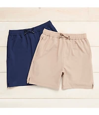 Class Club Big Boys Drawstring Elastic Waist Lined Shorts