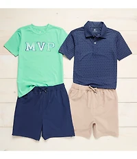 Class Club Big Boys Drawstring Elastic Waist Lined Shorts