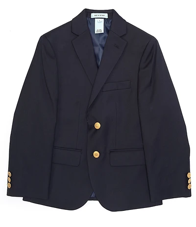 Class Club Big Boys Gold Button Blazer