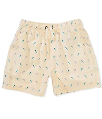 Class Club Big Boys Parrot Linen Shorts