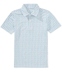 Class Club Big Boys Parrot Print Polo Shirt