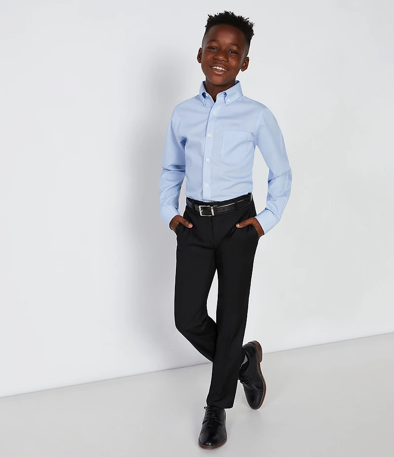 Class Club Big Boys Flat Front Dress Pants