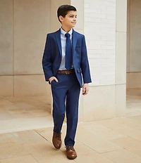Class Club Big Boys Sharkskin Dress Pants