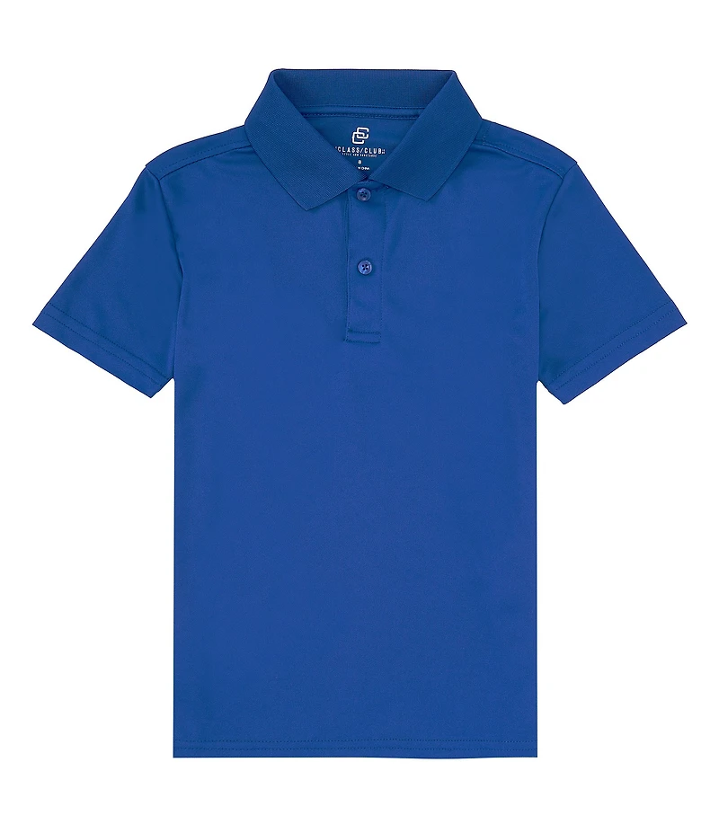 Class Club Big Boys Short Sleeve Synthetic Performance Polo Shirt