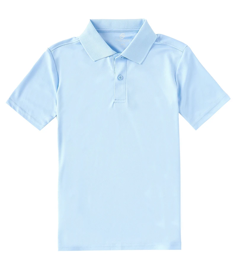 Class Club Big Boys Short Sleeve Synthetic Performance Polo Shirt