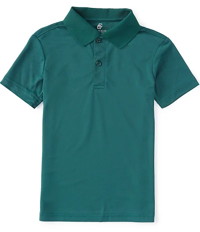 Class Club Big Boys Short Sleeve Synthetic Performance Polo Shirt
