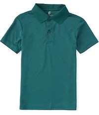 Class Club Big Boys Short Sleeve Synthetic Performance Polo Shirt