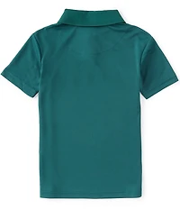 Class Club Big Boys Short Sleeve Synthetic Performance Polo Shirt
