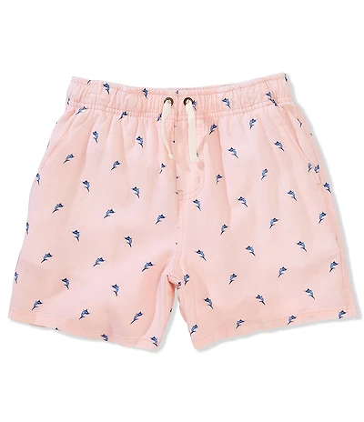 Class Club Big Boys Swordfish Linen Shorts