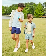 Class Club Big Boys Synthetic Pull-On Shorts
