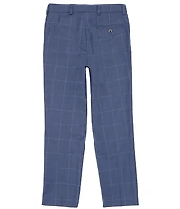 Class Club Big Boys Window Pane Dress Pants