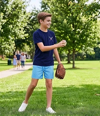 Class Club Big Boys Americana Baseball Graphic Short Sleeve T-Shirt