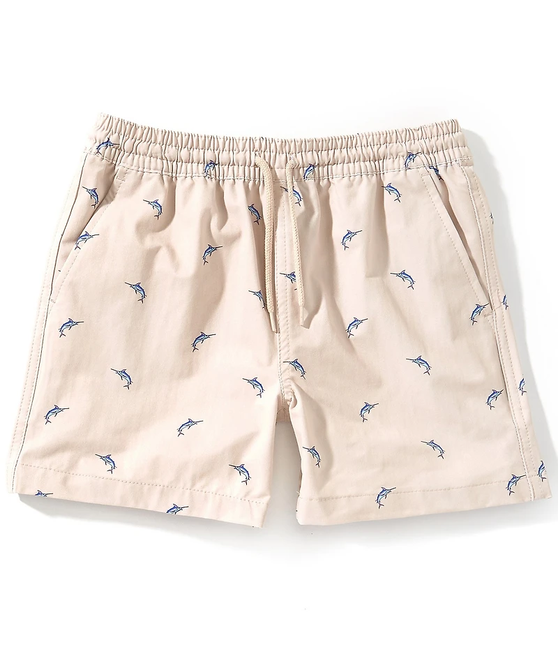 Class Club Big Boys Americana Swordfish Print Shorts