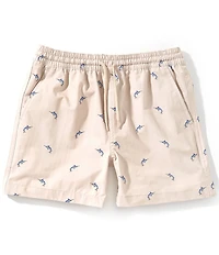 Class Club Big Boys Americana Swordfish Print Shorts