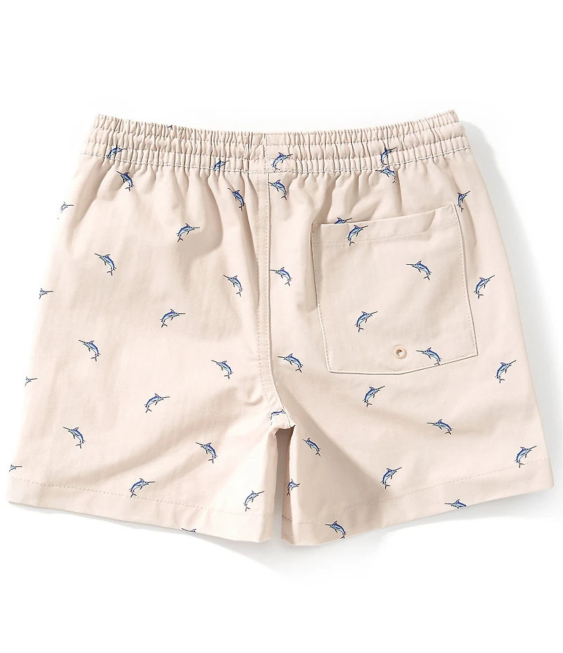 Class Club Big Boys Americana Swordfish Print Shorts