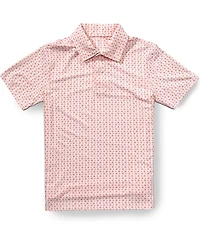 Class Club Big Boys Angel Fish Print Polo