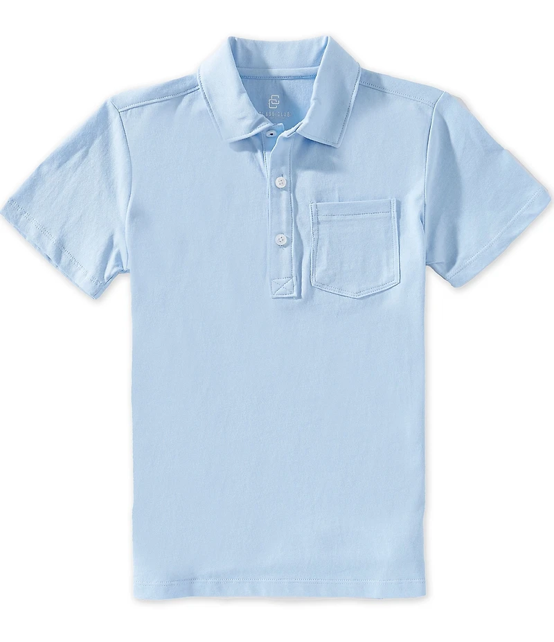 Class Club Big Boys Cotton Jersey Short Sleeve Polo