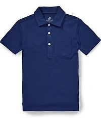 Class Club Big Boys Cotton Jersey Short Sleeve Polo