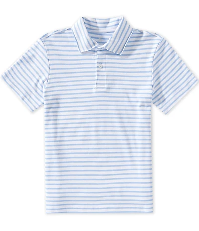 Class Club Big Boys Cotton Jersey Stripe Polo