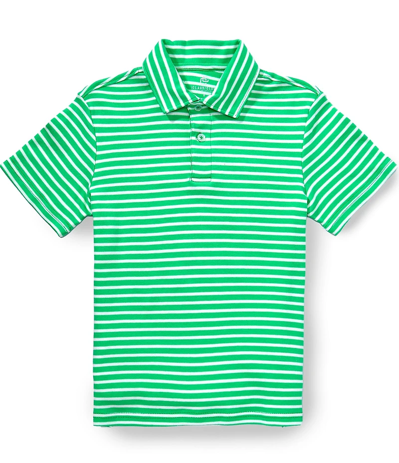 Class Club Big Boys Cotton Jersey Stripe Polo
