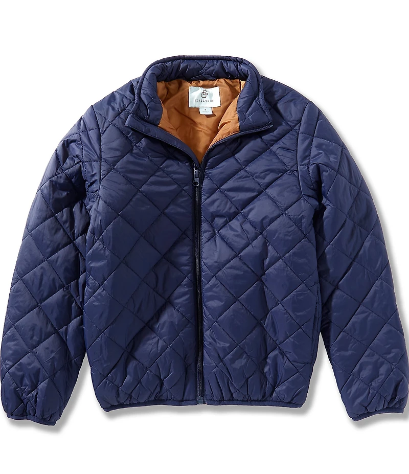 Class Club Big Boys Diamond Quilted Puffer