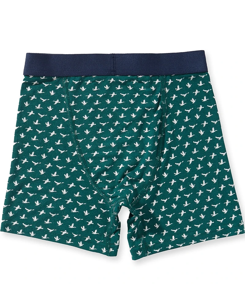 Class Club Big Boys Duck Print Modal Boxer Briefs