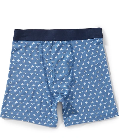 Class Club Big Boys Duck Print Modal Boxer Briefs