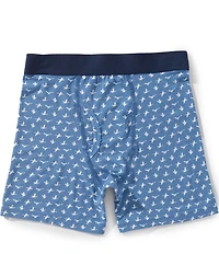 Class Club Big Boys Duck Print Modal Boxer Briefs