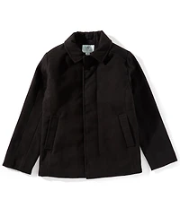 Class Club Big Boys Faux Wool Car Coat