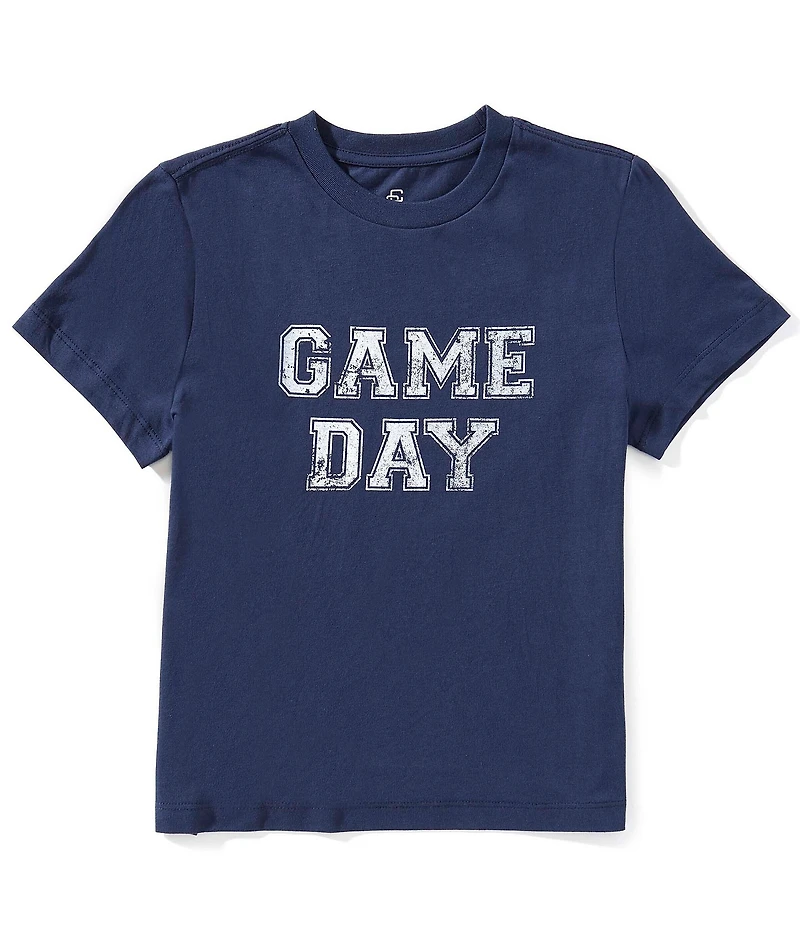 Class Club Big Boys Game Day Crew Neck Short Sleeve T-Shirt