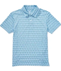 Class Club Big Boys Golf Club Print Short Sleeve Polo