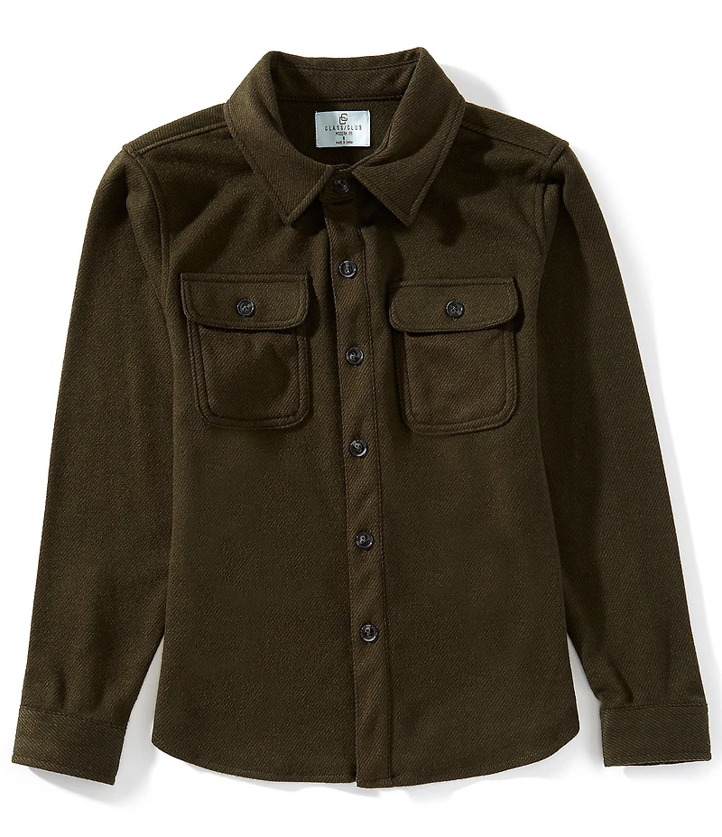 Class Club Big Boys Knit Shacket