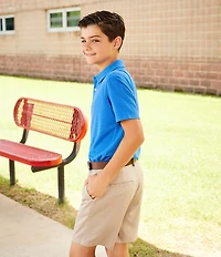 Class Club Big Boys Pique Polo Shirt
