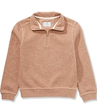 Class Club Big Boys Quarter Slub-Knit Pullover
