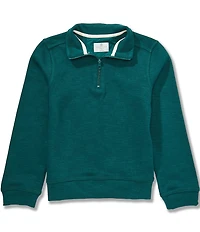 Class Club Big Boys Quarter Slub-Knit Pullover