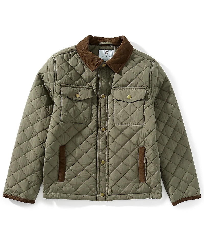 Class Club Big Boys Quilted Barn Coat