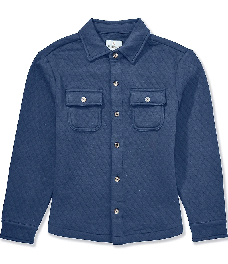 Class Club Big Boys Quilted Shacket