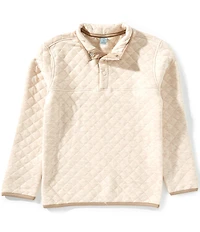 Class Club Big Boys Quilted Snap Placket Pullover