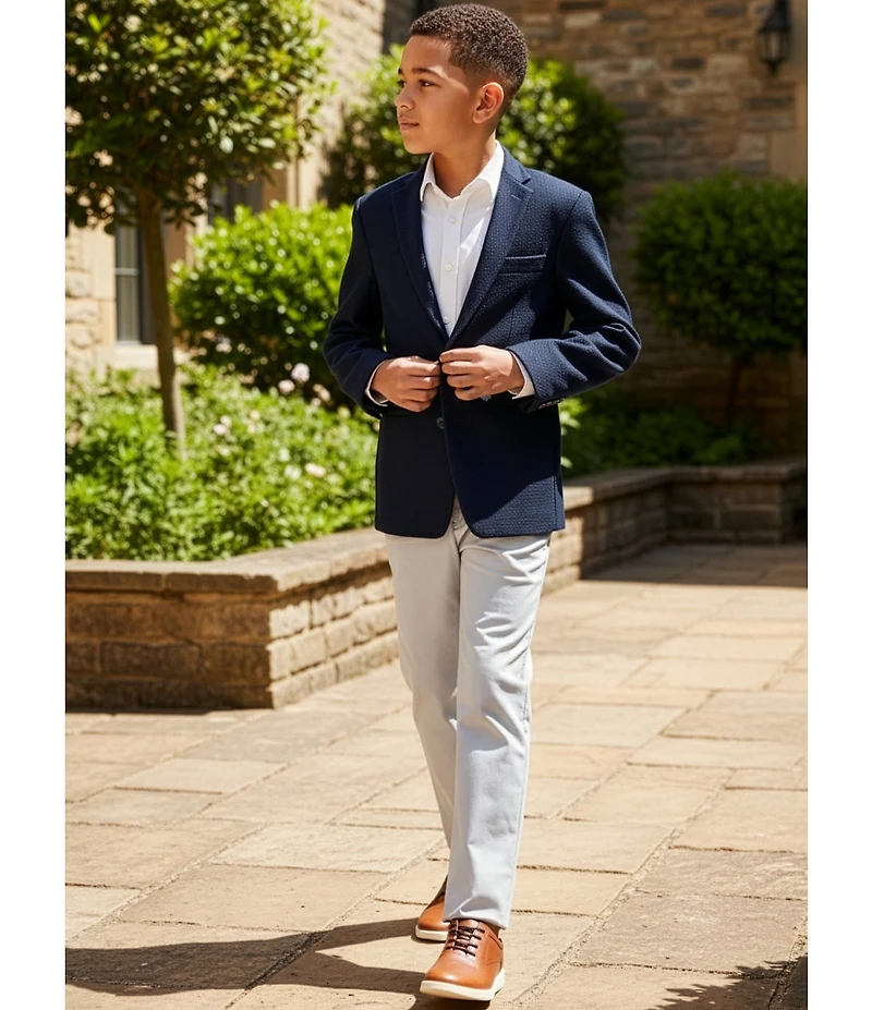 Class Club Big Boys Snap Synthetic Pants